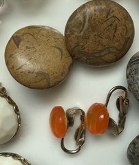 Lot of Vintage Costume Clip-on Earrings 13 Sets Very Good/Excellent