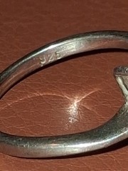 Vintage Heavy 6.7g Sterling Silver 3 Stone Garnet Marcasite Cocktail Ring Sz 8