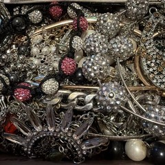Vintage to Now Jewelry Lot, All Wearable Untested. No Junk. Box A7