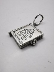 Vintage Pendant 925 Sterling Silver Jewelry,The Driver’s Prayer 5,27g