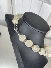 VINTAGE Unique 1970s 1980s Lightweight Tribal Layered Beaded Necklace