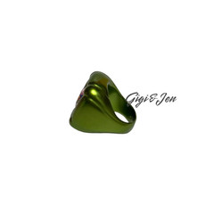 Swarovski Dulcis Cocktail Ring sizen 60 / 9 Green New