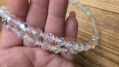 Vintage Aurora Boreallis Crystal Necklace