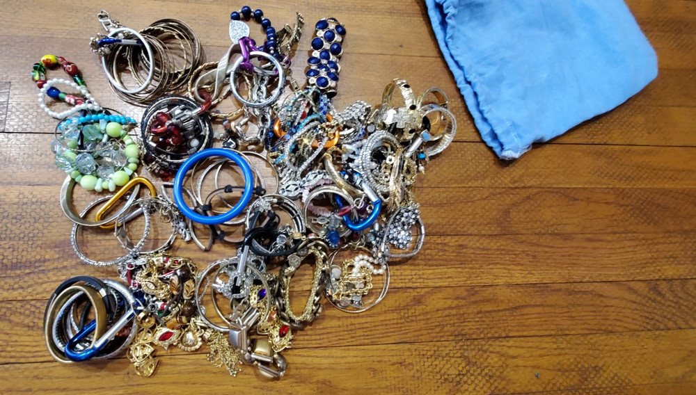 Costume Bracelets Jewelry Mixed Materials DIY Repurpose, Harvest 5 Lb