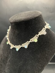 Vintage 3 Piece Barclay Jewelry Set Necklace, Bracelet, Earrings Rhinestones