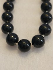 Beaded Necklace Lot of 3 Glass Plastic Faceted Crystal Art Deco Fashion Jewelry