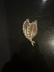 Vintage Sarah Coventry 1968 “Wooded Beauty” Leaf Brooch Vintage 1960’s Brooch