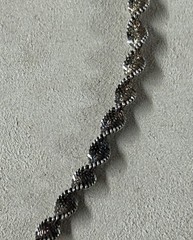 VTG FAS Sterling Silver Twisted Chain Necklace 18”