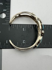 Vintage Sterling Silver Cuff Bracelet Signed Whitney Kelly 29 Grams