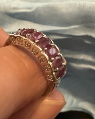 Vintage Mixed Lot of 17 Rings with Assorted Simulated Gemstones and Mixed Metals