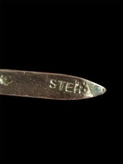 Vtg Sterling Silver Snow Ski Charm 925