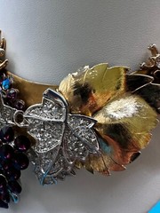 Kelley Hollis Necklace Vtg Restored Piece to Modern Style One Of A Kind Handmade