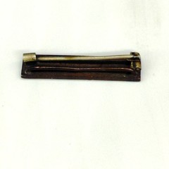 Vintage Antique Pin Brooch Military 1842 1891 Embossed 1.5 Inches