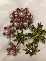 Vintage Jewelry High End Lot Designer Sets Parures Hobe Eisenberg Vendome