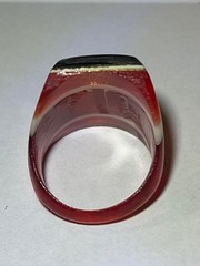 BOB DODD VINTAGE HANDCRAFTED CELLULOID RING