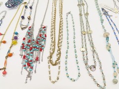 Vintage Beaded Necklaces Lot Assorted Lot 1 Trifari D2099