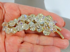 JULIANA D&E BOOK VERIFIED PIECE AB CRYSTAL & RHINESTONE PRONG SET 3.20″ BROOCH