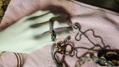 lot of vintage jewelry mixed