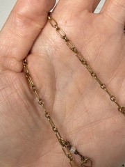 VTG 1/20 14k Gold Filled Charm 21.5” Necklace Cats Hearts Animals Crosses Love