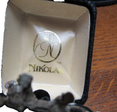 Vintage House of Nikolas Sterling 3 D Lion Pendant Charm in Box