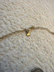 Vintage COOKIE LEE Pretty Dangly Girly Charm Necklace