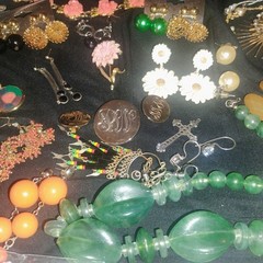 Vintage, MCM, Art Deco, Bakelite, Silver Jewelry
