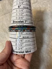 Vintage Cloisonne Enamel Bracelets Lot of 3 Size 7.5