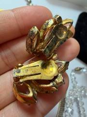 Vintage Jewelry Lot Costume Weiss W. Germany Coro Trifari Estate 80 Piece PJ