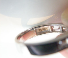 Berricle Sterling Silver 925 Baguette CZ Channel Set Vintage Band Ring Size 7