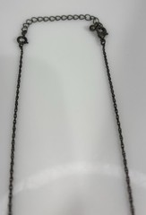 Vintage Red Lucite Disc Drop Pendant Necklace Gunmetal Chain Tiered Acrylic