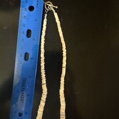 Puka Shell Turquoise Beaded Necklace