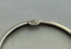JTV Sterling Abalone Link Bracelet Toggle Clasp New Signed BC 925