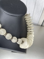 VINTAGE Unique 1970s 1980s Lightweight Tribal Layered Beaded Necklace