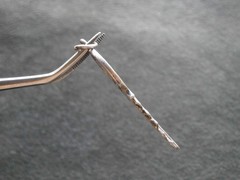 Yale Door Key 21st Birthday Vintage Sterling Silver Bracelet Charm Pendant 2.0g