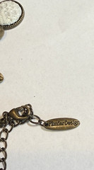 Vintage Plunder Retired Lace Bonita Necklace 21 inch