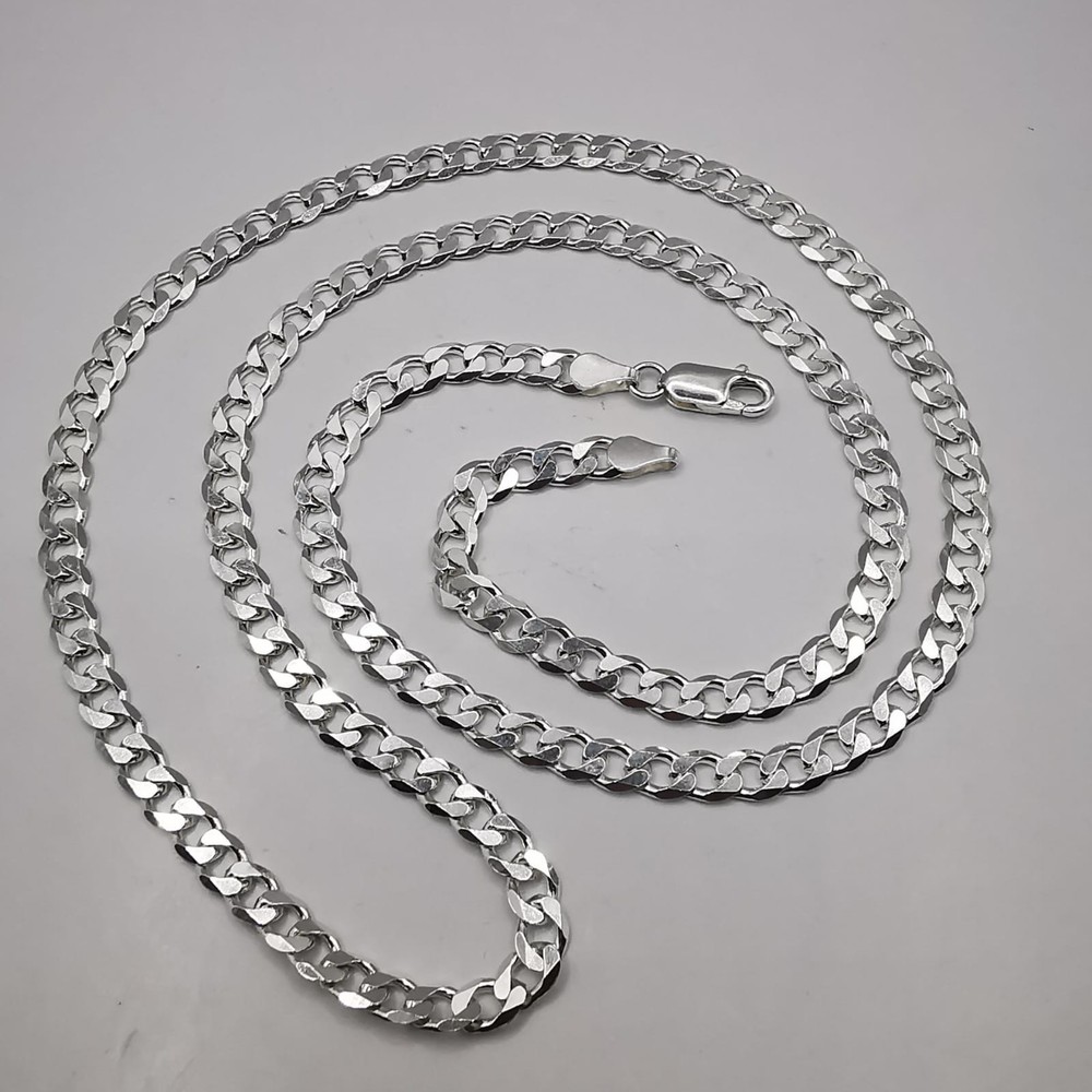 Vintage Beautiful Jewelry Chain,925 Sterling Silver,Signed ,Handmade 17,69g