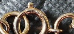 Vintage Sea Life Charm Bracelet & Earring SET Fish Shells Signed Germany 🔥🔥