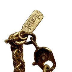 Monet gold tone pendant necklace