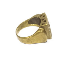 Ancient Bronze Antique Ring Extremely Rare Roman Style Ring Amazing Artifact