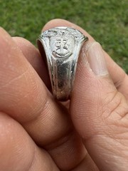 Vintage United States Navy Military Class Ring