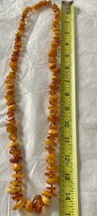Baltic Amber Necklace Rare Egg Yolk Honey Cognac Yellow Butterscotch VTG 62.4g