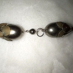 VTG Art Deco Necklace Machine Age Botanical German Modernist J. Bengel School