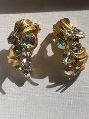 Verified Juliana D&E Venus Flame Clear Navettes Earrings Book Piece Page 246