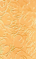 RARE Vintage M·A·C Cosmetics Employee Gift – Floral Etched Logo Cuff Bracelet