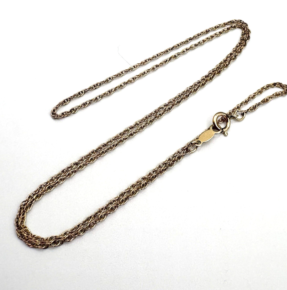 Vintage PPC 1/20 14k Gold Filled Cable Chain Necklace 19″ inches