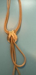 Vintage Statement Park Lane Mesh Lariat Chain Leaf Gold Tone Necklace 16″ RARE