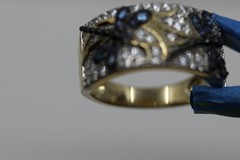 Dragonfly Gemstone Ring Sterling Silver