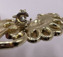 Lion Floral Mane Brooch Pin Fashion Jewlery Gold Vintage Style 1.25″Lot Of 2