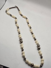 Vintage Faux Pearl Necklace Lot Mixed Styles Statement & Classic Costume Jewelry