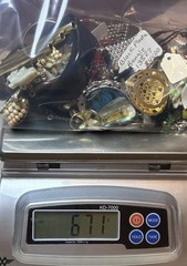 Vintage Jewelry Lot Some Signed Rhinestone Brooch Necklace Clip Earring Over 25!